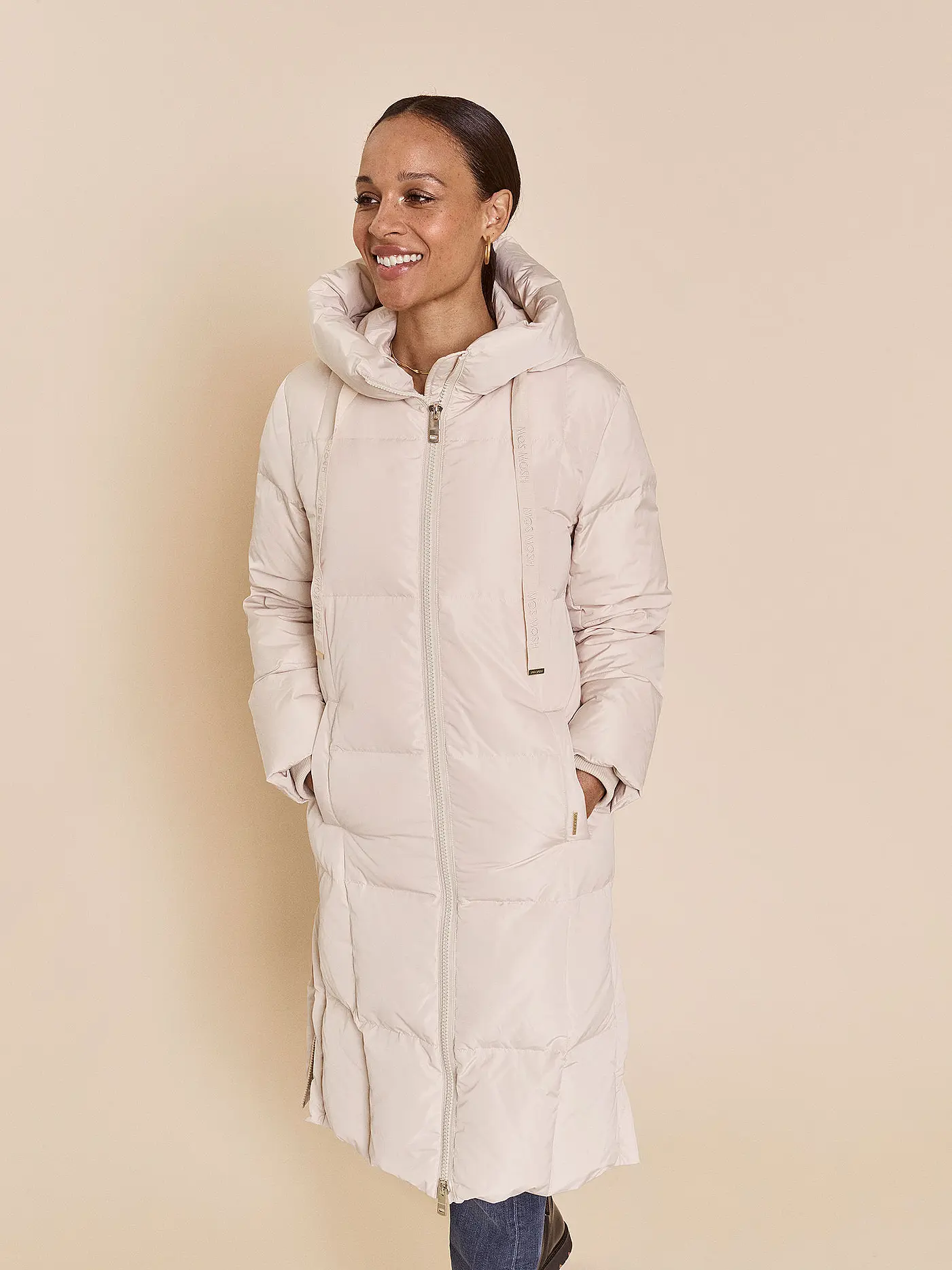 MOS MOSH | Daunenmantel MMNOVA | beige